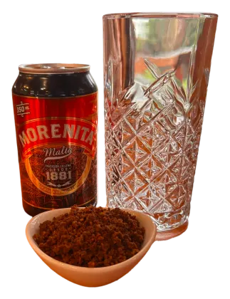 Malta Con Harina de Avellana