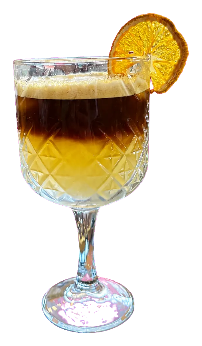 Espresso tonic naranja